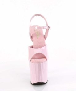 Hoga Klackar Mer Plata höga klackar | Lacklader 19 Cm Enchant-709 Rosa Pleaser Hogklackade Skor Med Platform