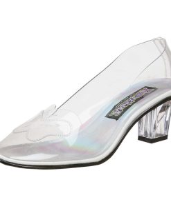 Pumps Klackar Utan Plata höga klackar | Transparent Pumps 5 Cm Crystal-103 Prinsessskor Funtasma Cosplay Skor