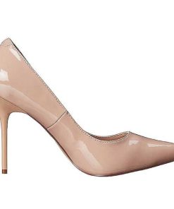 Stora Hoga Klackar For Man höga klackar | Beige Lack 10 Cm Classique-20 Pumps Hogklackade Herrskor