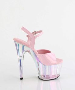 Hoga Klackar Mer Plata höga klackar | Transparent Plata 18 Cm Adore-709Ht Rosa Hogklackat Sandaler Kvinnor