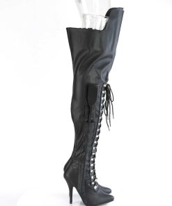 Larhoga Stovlar Utan Plata höga klackar | Vegan Boots 13 Cm Seduce-3082 Larhoga Boots Med Klack Og Snorning