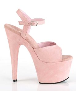 Hoga Klackar Mer Plata höga klackar | Rosa Konstlader 18 Cm Adore-709Fs Hogklackade Sandaletter