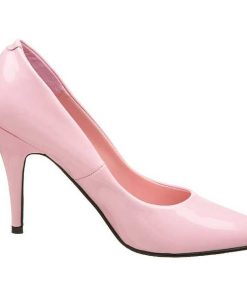 Pumps Klackar Utan Plata höga klackar | Rosa Lack 10 Cm Vanity-420 Spetsiga Pumps Med Hoga Klackar