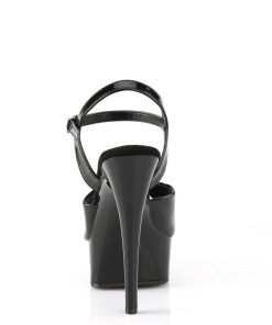 Hoga Klackar Mini Plata höga klackar | Svarta High Heels 15 Cm Excite-609 Plata High Heels