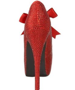 Pumps Klackar Mer Plata höga klackar | Rod Strass 14,5 Cm Burlesque Teeze-04R Hoga Plata Pumps Skor