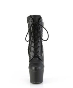 Stovletter Dam Med Plata höga klackar | Adore-1033 18 Cm Pleaser Hogklackade Boots Svart