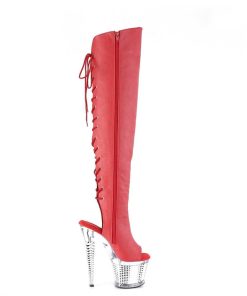 Larhoga Stovlar Med Plata höga klackar | Vegan 18 Cm Spectator-3019 Roda Larhoga Boots