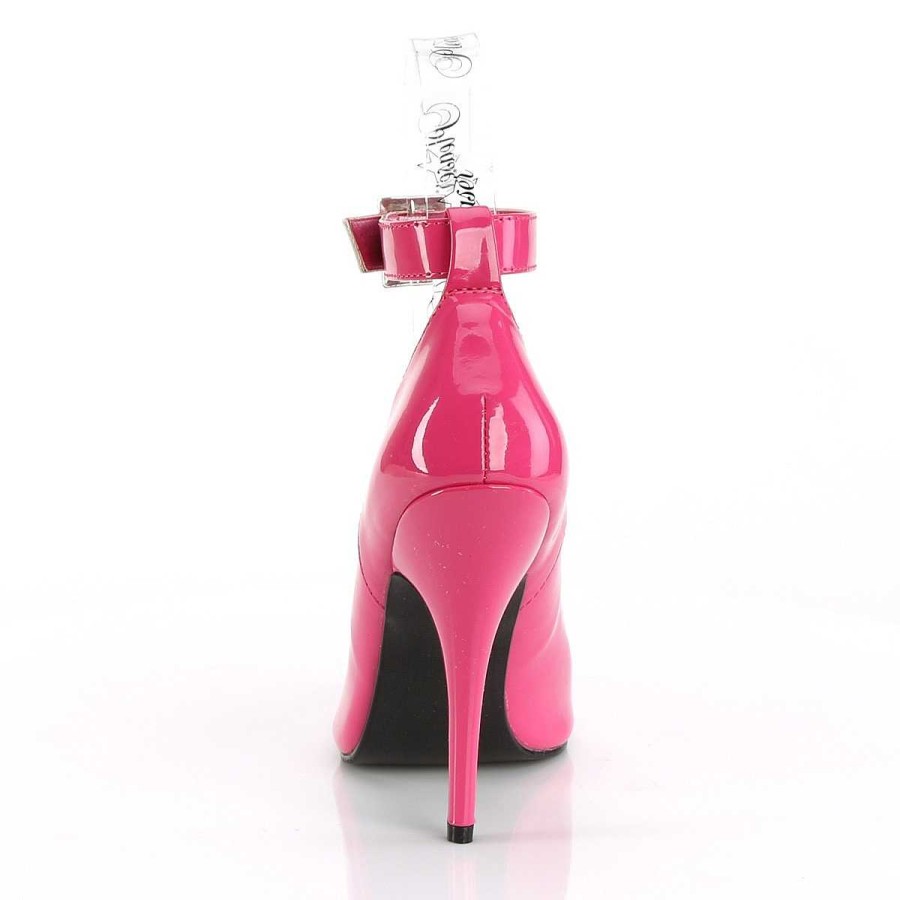 Stora Hoga Klackar For Man höga klackar | Pink Lack 13 Cm Seduce-431 Pumps Stilettklackar For Man