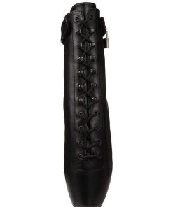 Fetish Skor & Extrema Stovlar höga klackar | Lader 18 Cm Ballet-1025 Fetish Balett Stovletter