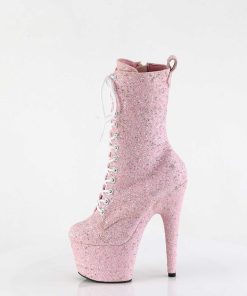 Stovletter Dam Med Plata höga klackar | Rosa Glitter Plataboots 18 Cm Adore-1040Gr Hogklackade Boots