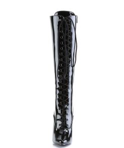 Fetish Skor & Extrema Stovlar höga klackar | Lacklader Stovlar 16 Cm Domina-2020 Fetish Stiletto Lackboots Hoga Klackar