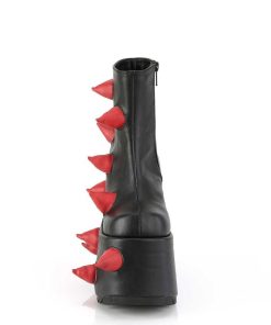 Demoniacult Skor & Stovlar Dam höga klackar | Vegan 18 Cm Slay-77-2 Demoniacult Alternativa Plataboots Svart