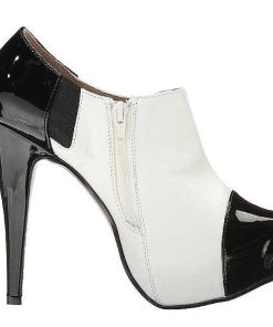 Stora Hoga Klackar For Man höga klackar | Vit Lacklader 13,5 Cm Chloe-11 Stora Storlekar Pumps Skor