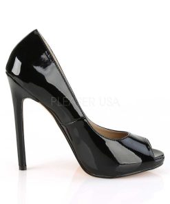 Pumps Klackar Utan Plata höga klackar | Lader Lacklader 13 Cm Sexy-42 Klassiska Pumps Klackskor Dam