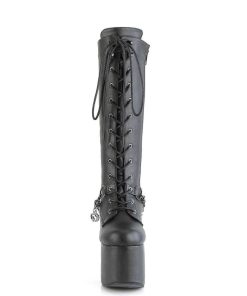 Demoniacult Skor & Stovlar Dam höga klackar | Konstlader 14 Cm Torment-170 Goth Plata Stovlar