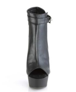 Stovletter Dam Med Plata höga klackar | Vegan 15 Cm Delight-600-10 Oppen Ta Ankel Booties