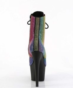 Stovletter Dam Med Plata höga klackar | Adore-Rrs 18 Cm Pleaser Hogklackade Boots Strass