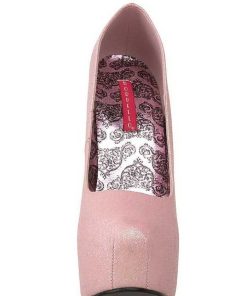 Pumps Klackar Mer Plata höga klackar | Rosa Glitter 14,5 Cm Burlesque Teeze-31G Platform Pumps Skor