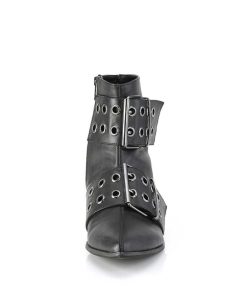 Demoniacult Skor & Stovlar Herr höga klackar | Vegan Warlock-55 Spetsiga Boots - Herr Winklepicker Boots 2 Spaender