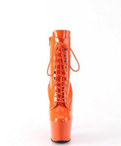 Stovletter Dam Med Plata höga klackar | Adore-1020 18 Cm Pleaser Hogklackade Boots Orange