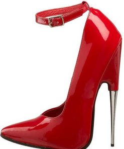 Fetish Skor & Extrema Stovlar höga klackar | Rod Lack 15 Cm Scream-12 Fetish Hoga Pumps Skor