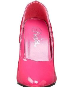 Stora Hoga Klackar For Man höga klackar | Fuchsia Lack 10 Cm Dream-420 Pumps Hogklackade Herrskor