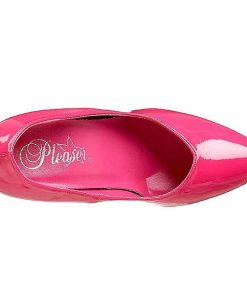 Pumps Klackar Utan Plata höga klackar | Fuchsia Lack 10 Cm Dream-420 Kvinnor Klackskor Pumps Klassiska