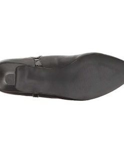 Stora Hoga Klackar For Man höga klackar | Svart Konstlader 5 Cm Fab-425 Stora Storlekar Pumps Skor