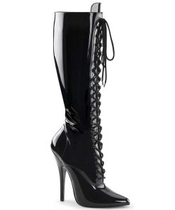 Fetish Skor & Extrema Stovlar höga klackar | Lacklader Stovlar 16 Cm Domina-2020 Fetish Stiletto Lackboots Hoga Klackar