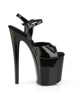 Hoga Klackar Mer Plata höga klackar | Svarta High Heels 20 Cm Naughty-809 Plata High Heels