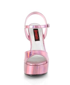 Hoga Klackar Mini Plata höga klackar | Hologram 13 Cm Dolly-09 Demoniacult Hogklackat Med Blockklack