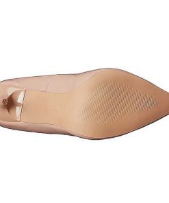 Pumps Klackar Utan Plata höga klackar | Beige Lack 10 Cm Classique-20 Spetsiga Pumps Med Stilettklackar