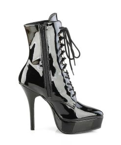 Fetish Skor & Extrema Stovlar höga klackar | Lacklader 13,5 Cm Indulge-1020 Stiletto Ankle Boots Med Hoga Klackar