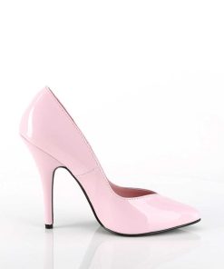 Pumps Klackar Utan Plata höga klackar | Rosa Lack 13 Cm Seduce-420V Spetsiga Pumps Med Hoga Klackar