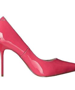 Stora Hoga Klackar For Man höga klackar | Fuchsia Lack 10 Cm Classique-20 Pumps Hogklackade Herrskor