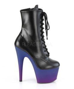 Stovletter Dam Med Plata höga klackar | Konstlader 18 Cm Adore-1020Bp Pleaser Platastovletter - Hogklackade Boots