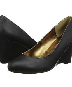 Stora Hoga Klackar For Man höga klackar | Konstlader 7,5 Cm Kimberly-08 Stora Storlekar Pumps Skor