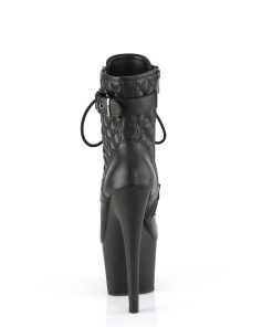 Stovletter Dam Med Plata höga klackar | Adore-1033 18 Cm Pleaser Hogklackade Boots Svart