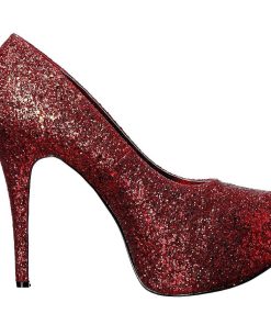 Stora Hoga Klackar For Man höga klackar | Rod Glitter 14,5 Cm Burlesque Teeze-06Gw Pumps For Man Med Breda Fotter