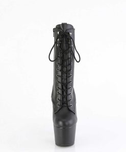 Stovletter Dam Med Plata höga klackar | Adore-1049Wr - 18 Cm Platform Hoga Klackar Boots Vegan Svarta