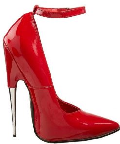 Fetish Skor & Extrema Stovlar höga klackar | Rod Lack 15 Cm Scream-12 Fetish Hoga Pumps Skor