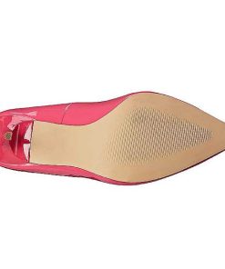 Stora Hoga Klackar For Man höga klackar | Fuchsia Lack 10 Cm Classique-20 Pumps Hogklackade Herrskor