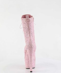 Stovletter Dam Med Plata höga klackar | Rosa Glitter Plataboots 18 Cm Adore-1040Gr Hogklackade Boots