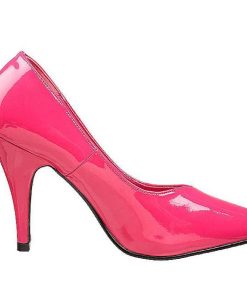 Stora Hoga Klackar For Man höga klackar | Fuchsia Lack 10 Cm Dream-420 Pumps Hogklackade Herrskor