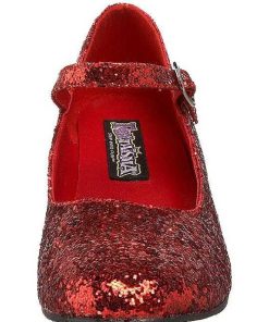 Pumps Klackar Utan Plata höga klackar | Rod Glitter 5 Cm Schoolgirl-50G Pumps Mary Jane