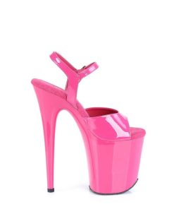 Hoga Klackar Mer Plata höga klackar | Pink Plata 20 Cm Flamingo-809 Pleaser High Heels Skor