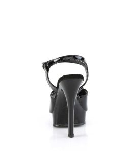 Hoga Klackar Mini Plata höga klackar | Svarta High Heels 13,5 Cm Majesty-509 Plata High Heels