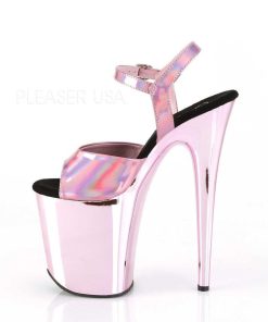 Hoga Klackar Mer Plata höga klackar | Pink 20 Cm Flamingo-809Hg Pleaser High Heels Skor