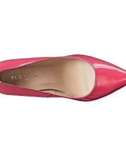 Stora Hoga Klackar For Man höga klackar | Fuchsia Lack 10 Cm Classique-20 Pumps Hogklackade Herrskor