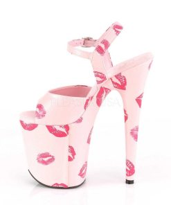 Hoga Klackar Mer Plata höga klackar | Rosa 20 Cm Flamingo-809Kisses Pleaser High Heels Skor